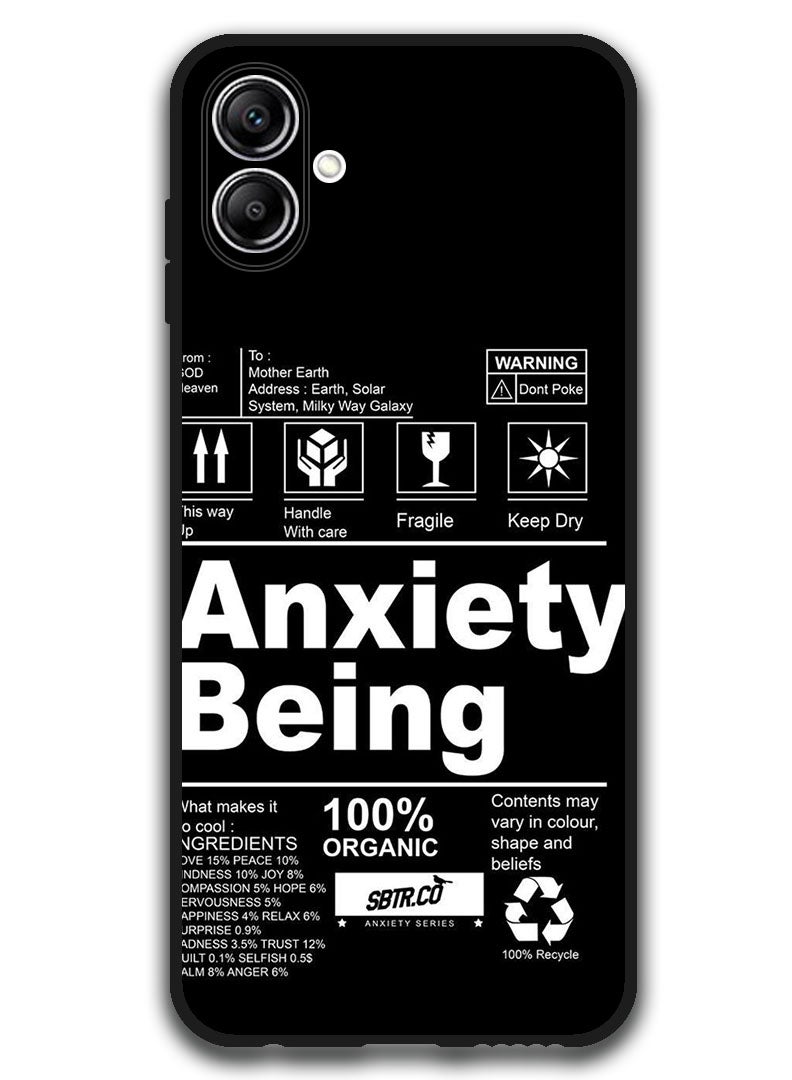 Theodor Case Compatible with Samsung Galaxy A07 6.7 Inch Protection Shockproof Bumper Cover Anxiety Being - Image 1